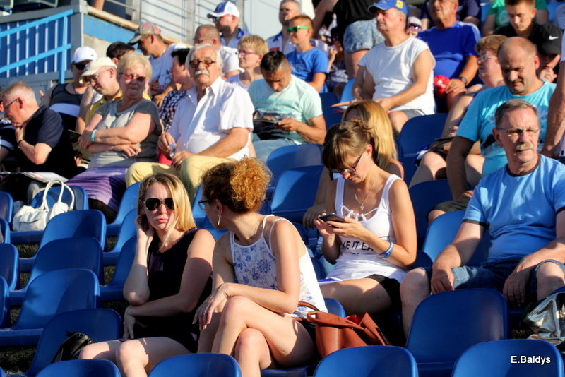 Kibicowali w upalną niedzielę (zdjęcia)