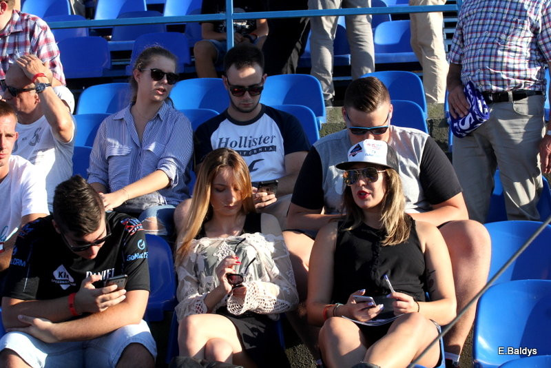 Kibicowali w upalną niedzielę (zdjęcia)