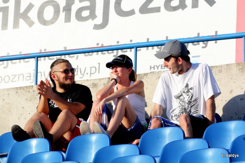 Kibicowali w upalną niedzielę (zdjęcia)