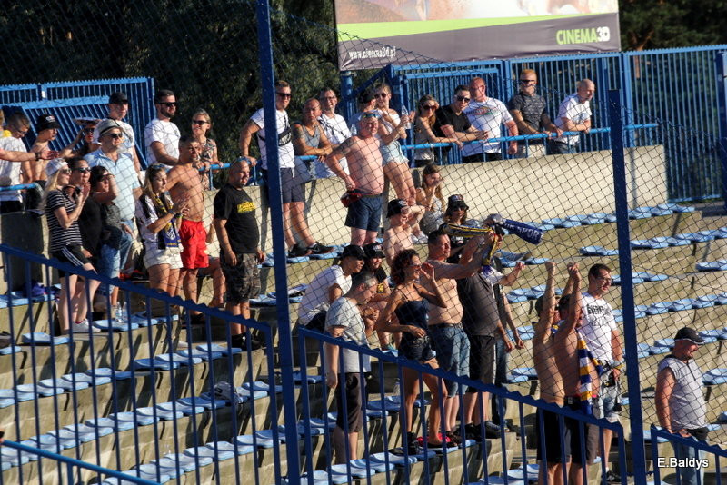 Kibicowali w upalną niedzielę (zdjęcia)