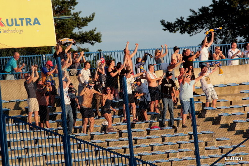 Kibicowali w upalną niedzielę (zdjęcia)