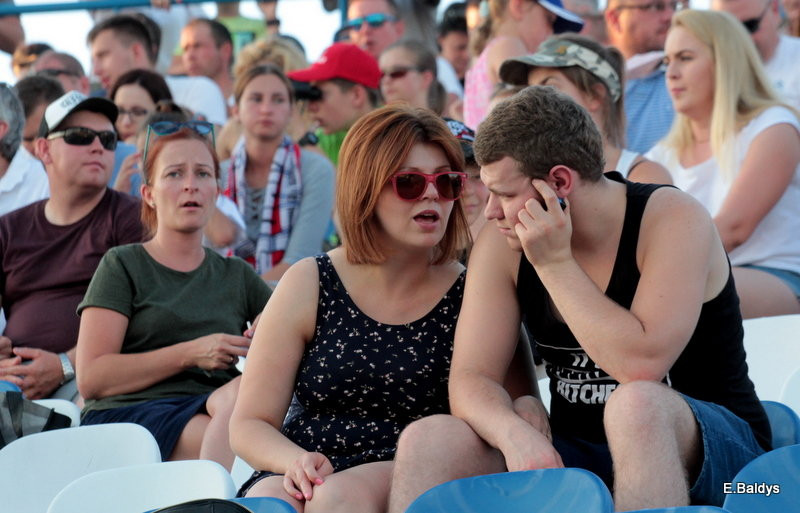 Kibicowali w upalną niedzielę (zdjęcia)