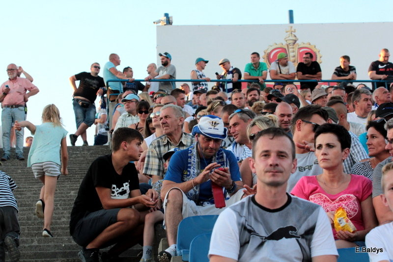 Kibicowali w upalną niedzielę (zdjęcia)