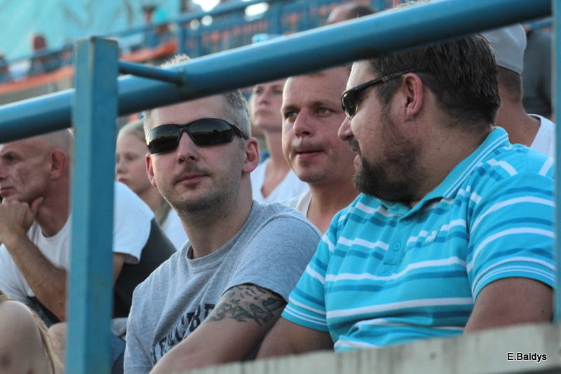 Kibicowali w upalną niedzielę (zdjęcia)