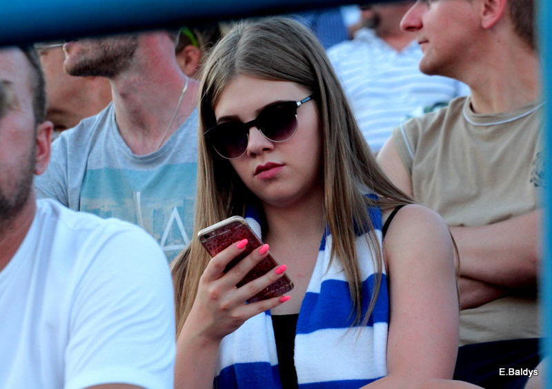 Kibicowali w upalną niedzielę (zdjęcia)