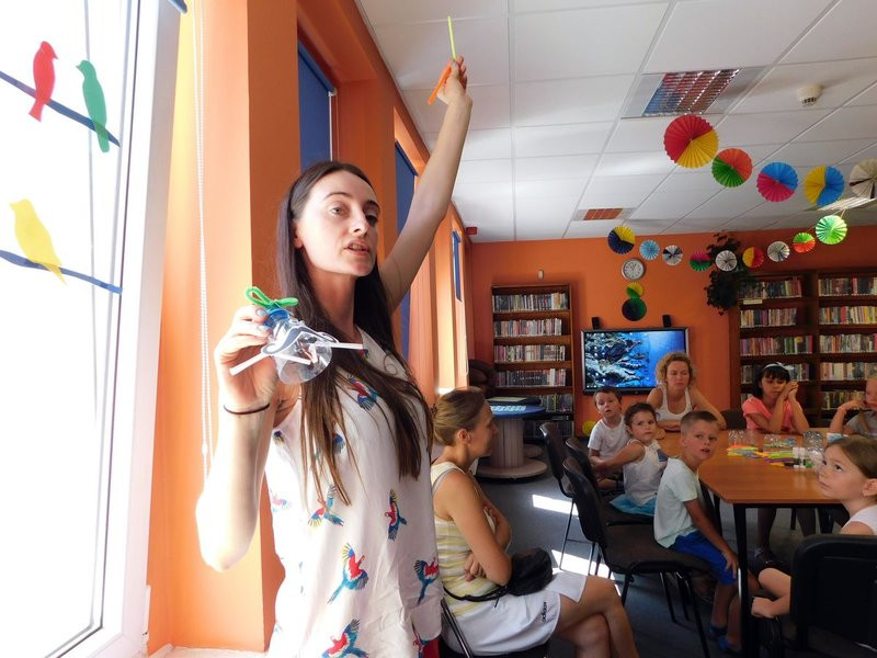 Ekologicznie w MBP (zdjęcia)