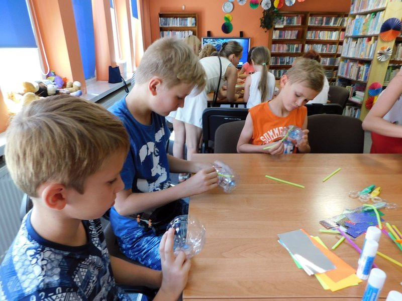 Ekologicznie w MBP (zdjęcia)