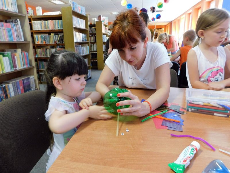 Ekologicznie w MBP (zdjęcia)