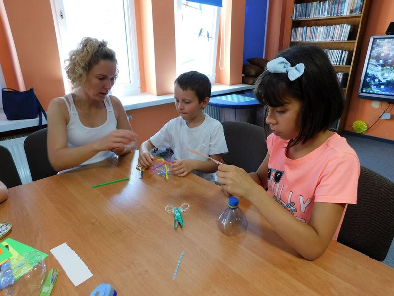 Ekologicznie w MBP (zdjęcia)