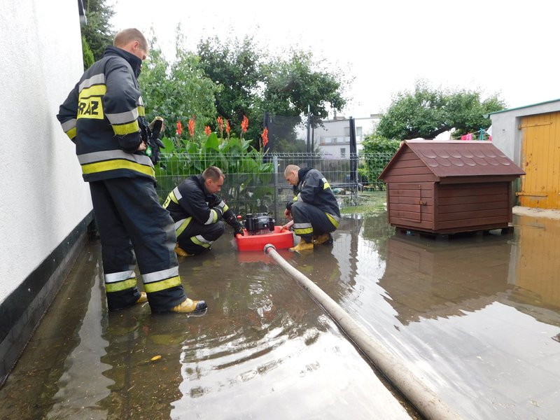 Ulica 17 Stycznia znów zalana! (zdjęcia)