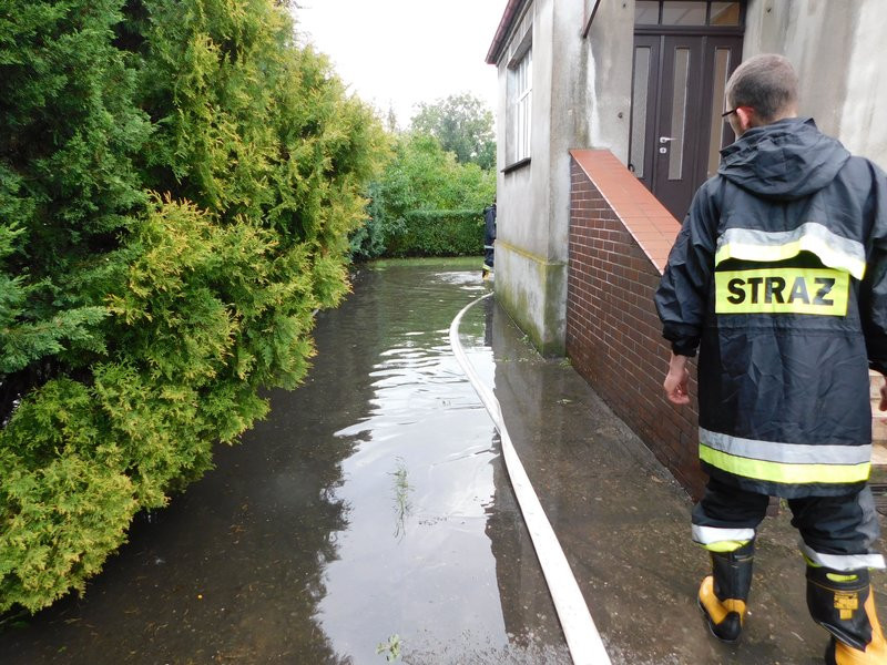 Ulica 17 Stycznia znów zalana! (zdjęcia)