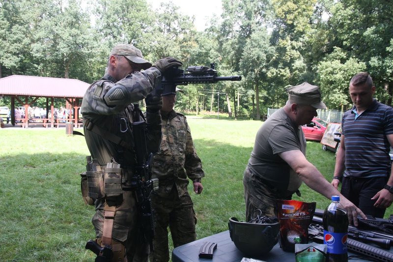 Piknik militarny z podchodami (zdjęcia)