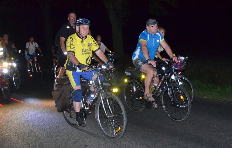 Nocą z Pawłowic do Osiecznej (zdjęcia)