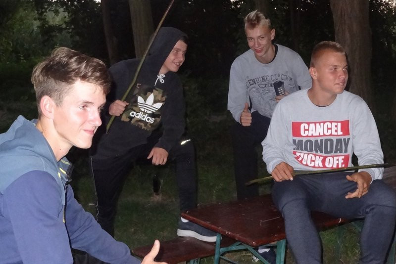 Siatkarze na obozie (zdjęcia)