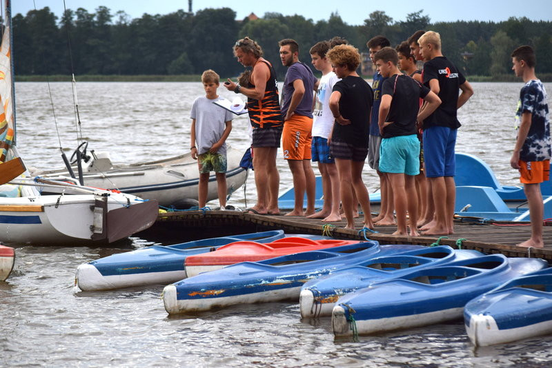 Siatkarze na obozie (zdjęcia)