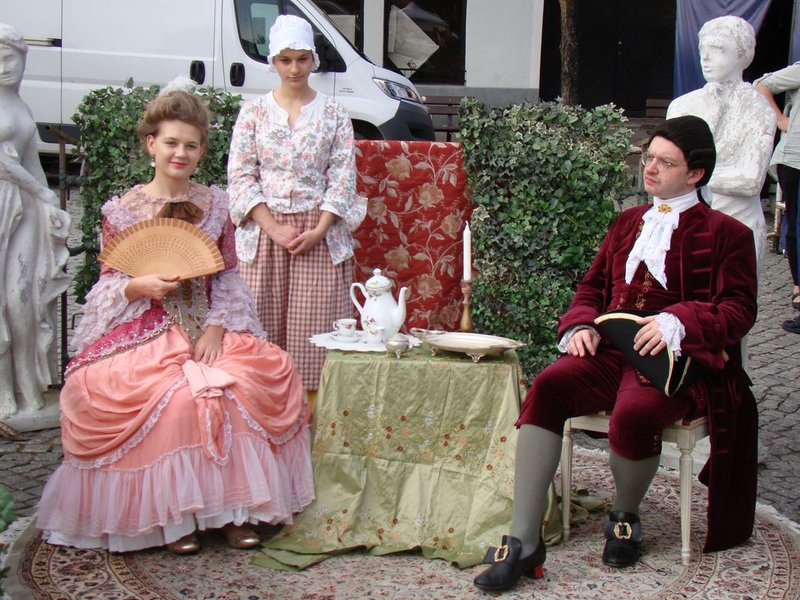 Dzieci i młodzież powitali króla (zdjęcia)