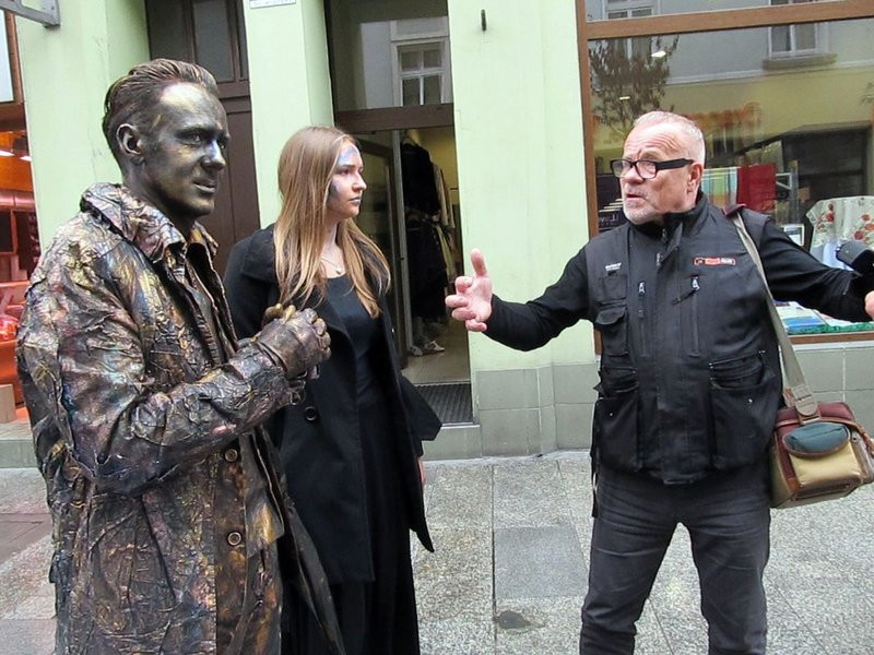 Grochowiak chodzi po Lesznie (zdjęcia)