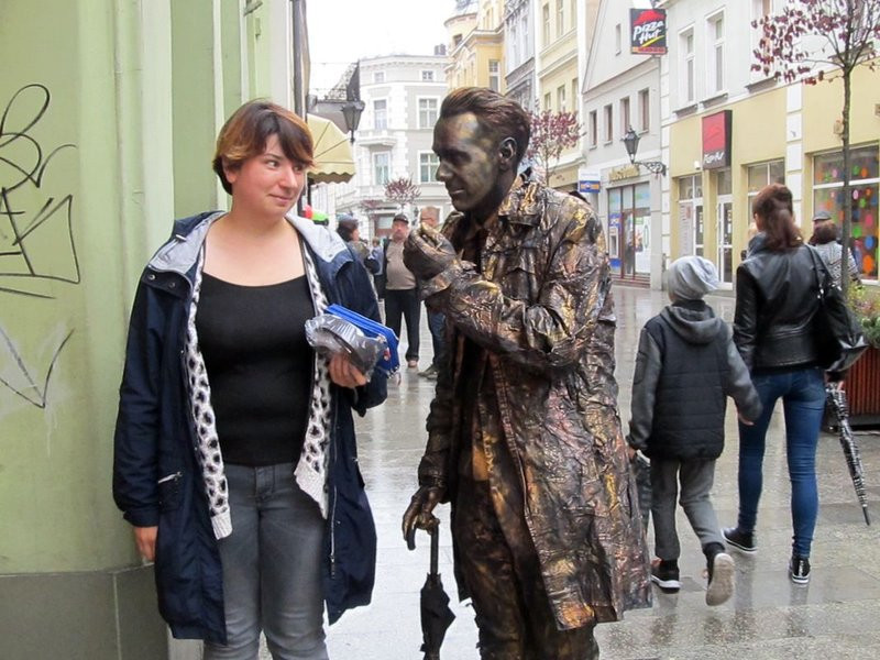 Grochowiak chodzi po Lesznie (zdjęcia)