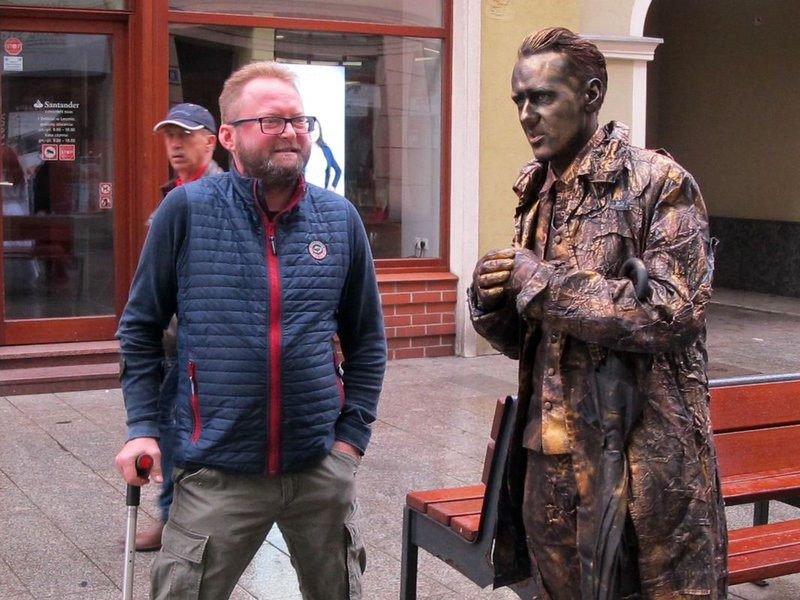 Grochowiak chodzi po Lesznie (zdjęcia)