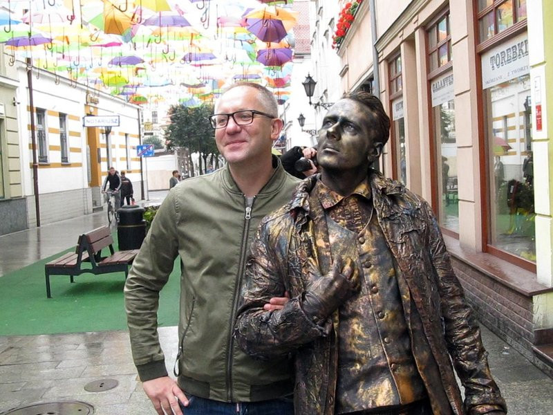 Grochowiak chodzi po Lesznie (zdjęcia)