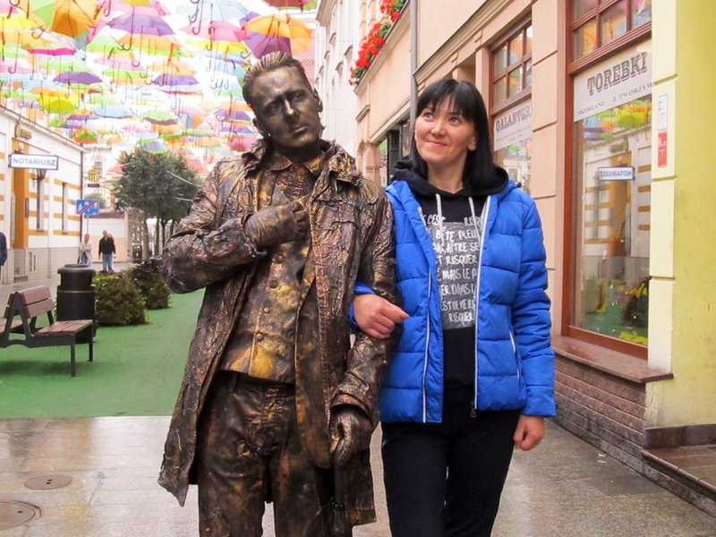 Grochowiak chodzi po Lesznie (zdjęcia)