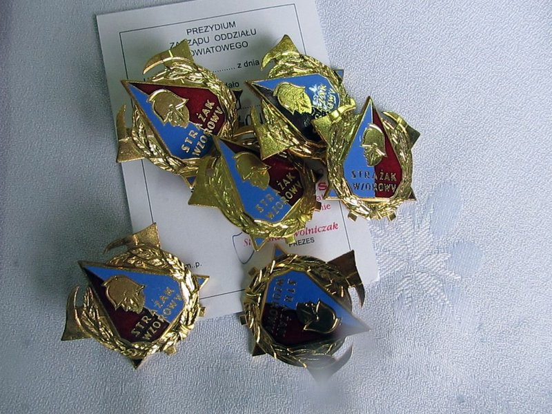 Deszczowy jubileusz strażaków (zdjęcia)