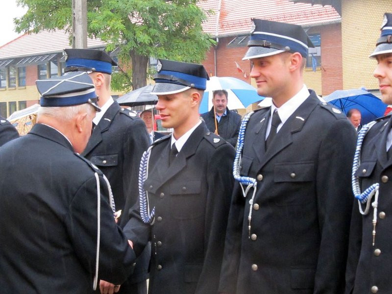 Deszczowy jubileusz strażaków (zdjęcia)