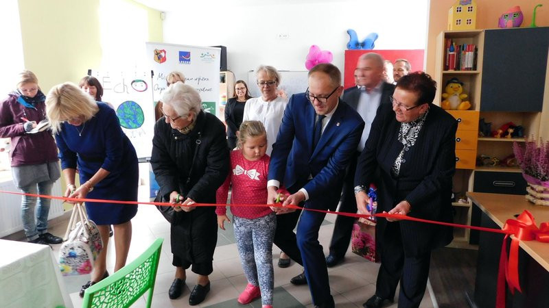 Przecięcie wstęgi w Echo