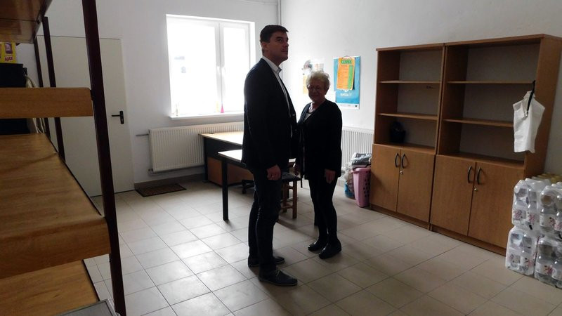 Przecięcie wstęgi w Echo