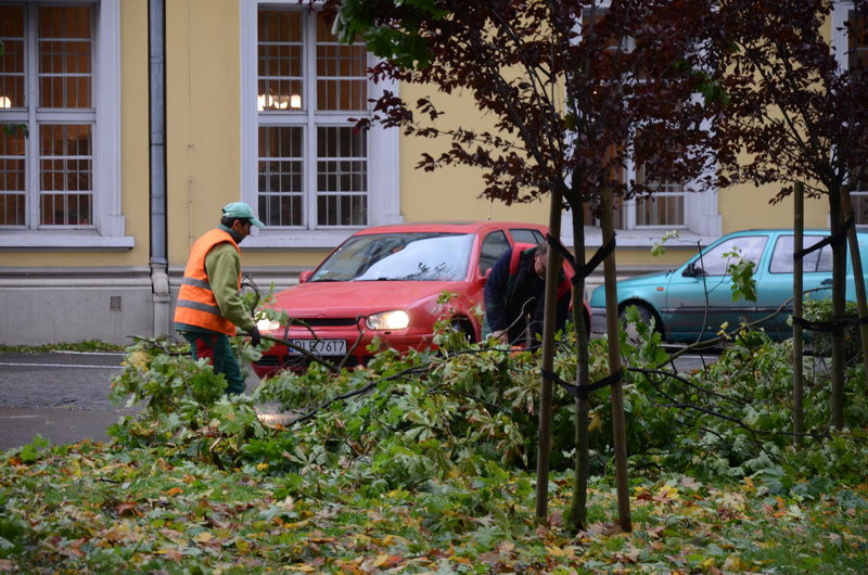 Wichura zdemolowała Leszno i powiat (zdjęcia)