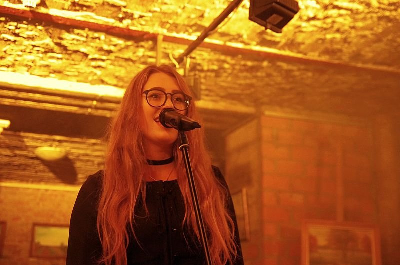 Poezja Poświatowskiej w Lochach (kilka zdjęć)