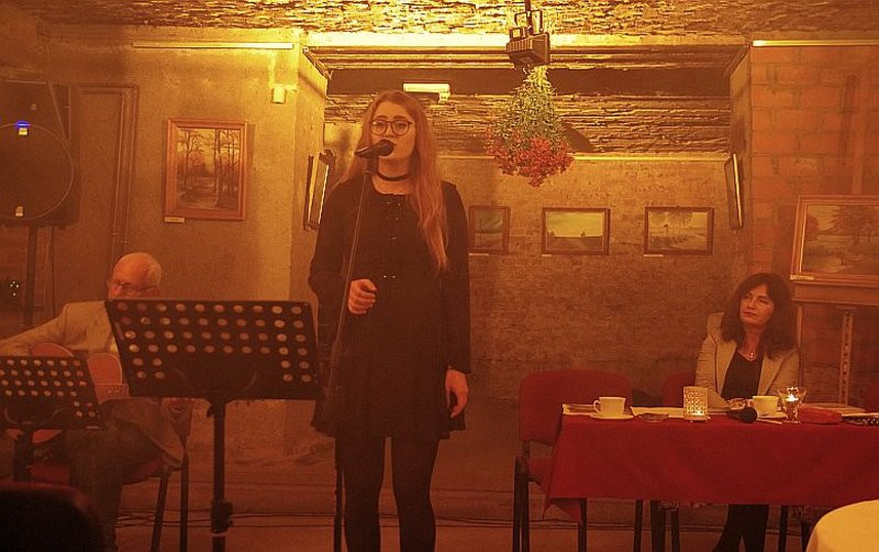 Poezja Poświatowskiej w Lochach (kilka zdjęć)