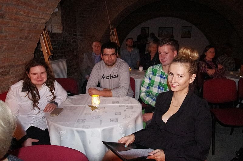 Poezja Poświatowskiej w Lochach (kilka zdjęć)