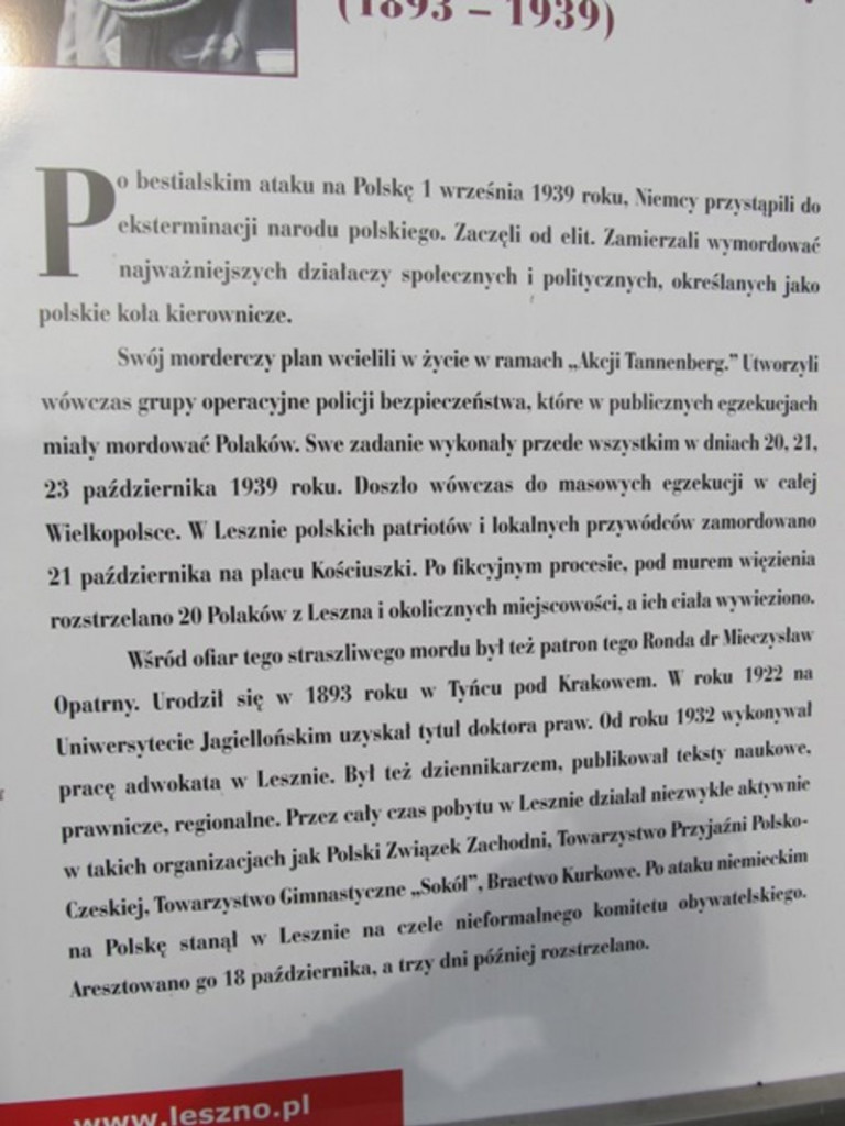 Ofiary egzekucji w Lesznie nie zostały zapomniane (zdjęcia)