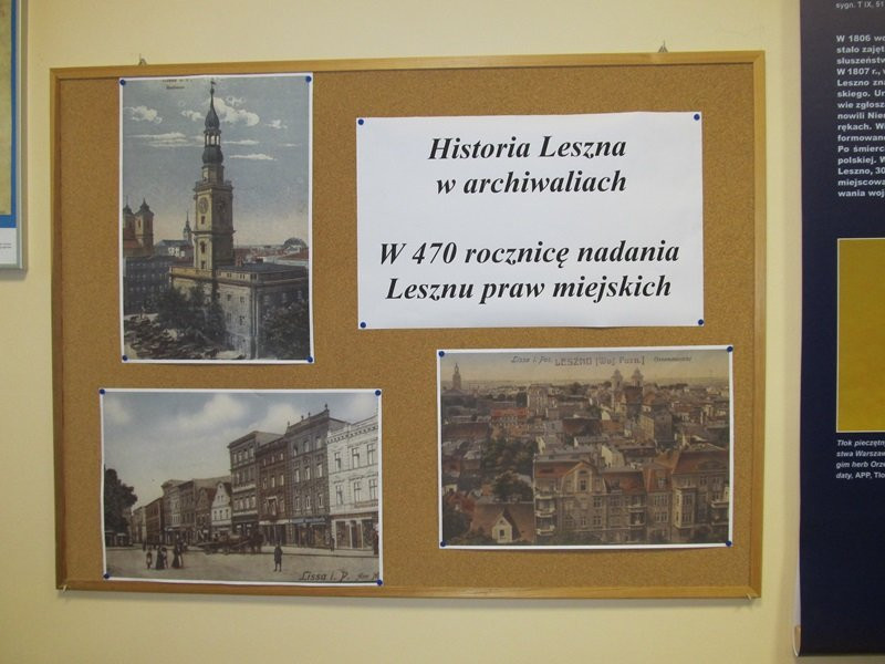 Historia Leszna w archiwaliach (zdjęcia)