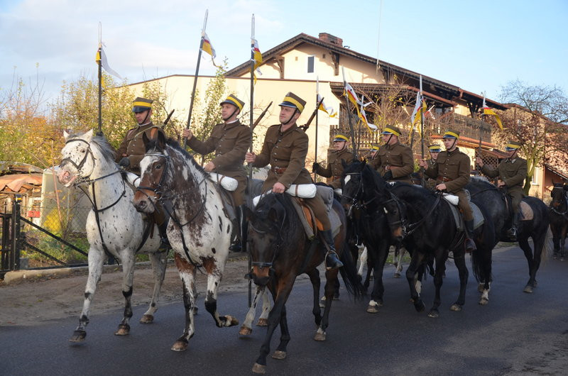 Kawaleria, Piłsudski i Paderewski we Włoszakowicach (zdjęcia)