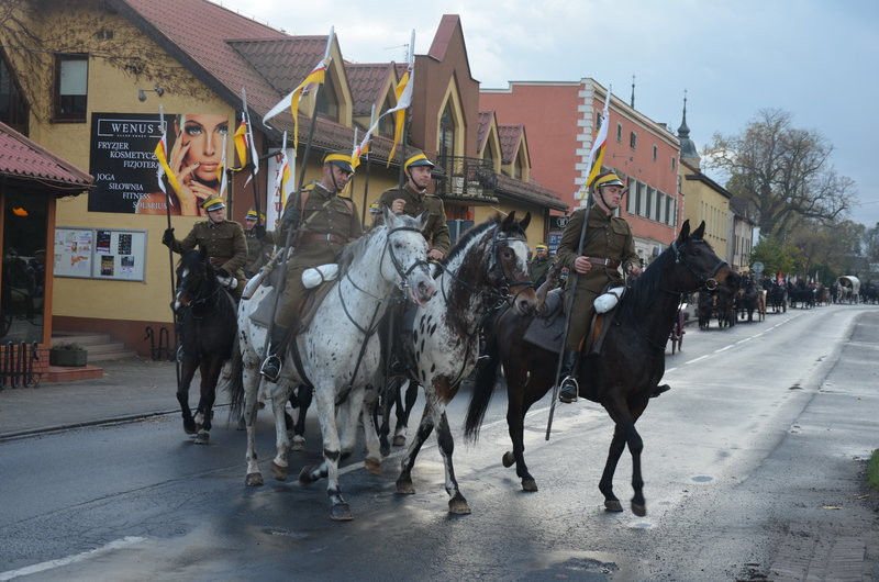 Kawaleria, Piłsudski i Paderewski we Włoszakowicach (zdjęcia)