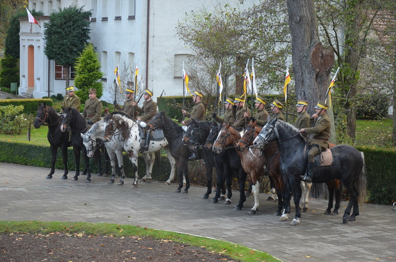 Kawaleria, Piłsudski i Paderewski we Włoszakowicach (zdjęcia)