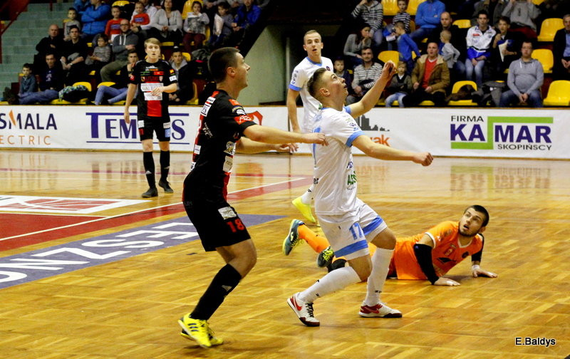 Ostre strzelanie w Trapezie (zdjęcia, komentarz po meczu)