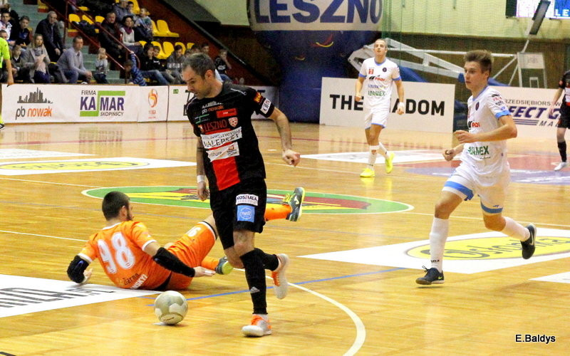 Ostre strzelanie w Trapezie (zdjęcia, komentarz po meczu)