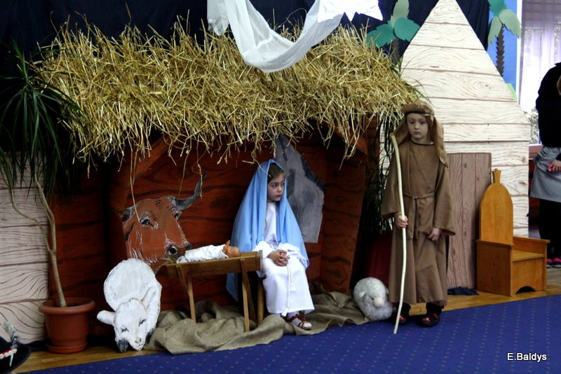 Jasełka i opłatek w PM 19 (zdjęcia)