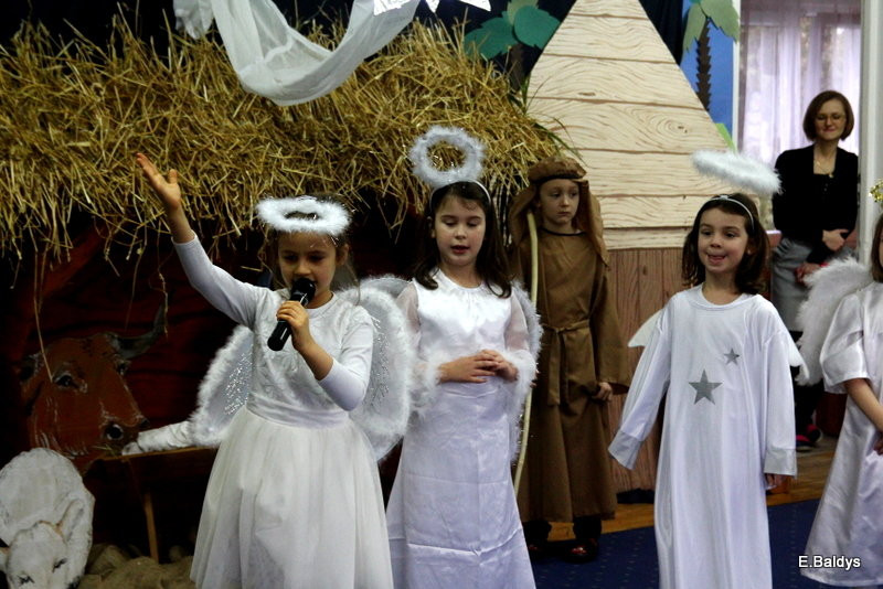 Jasełka i opłatek w PM 19 (zdjęcia)