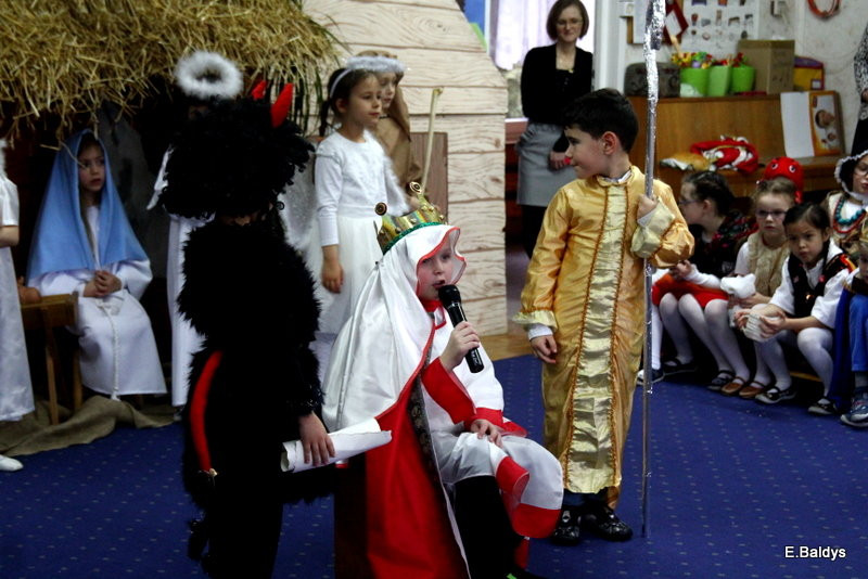 Jasełka i opłatek w PM 19 (zdjęcia)