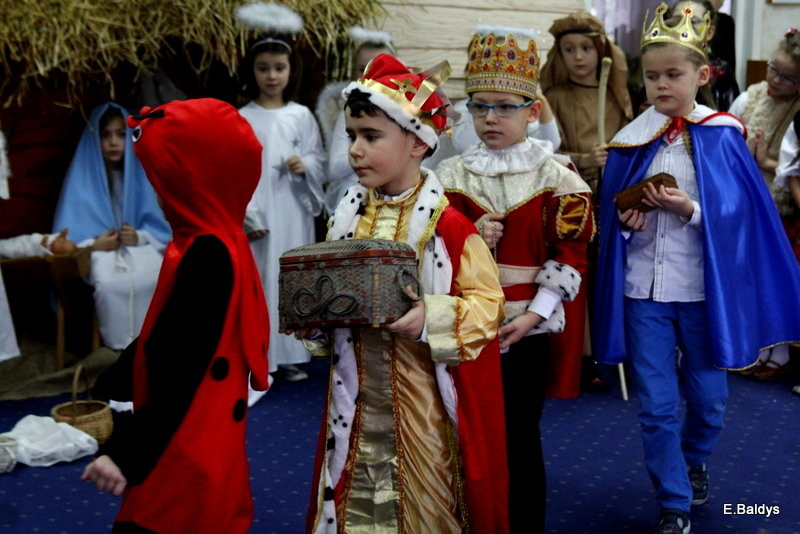 Jasełka i opłatek w PM 19 (zdjęcia)