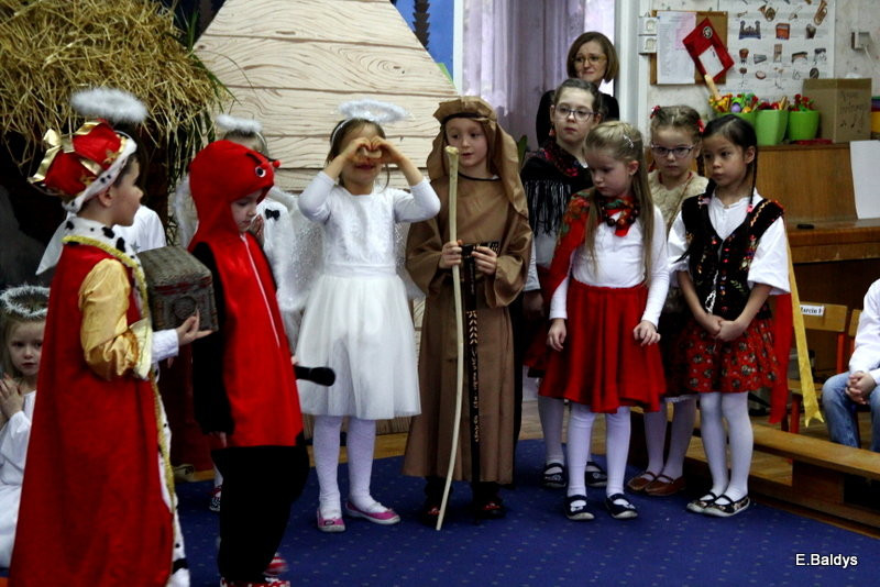 Jasełka i opłatek w PM 19 (zdjęcia)