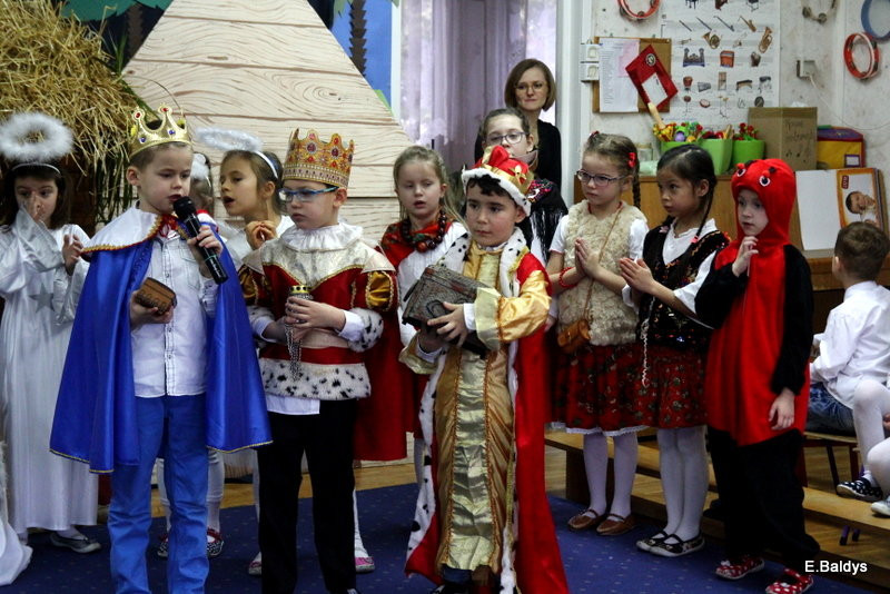 Jasełka i opłatek w PM 19 (zdjęcia)