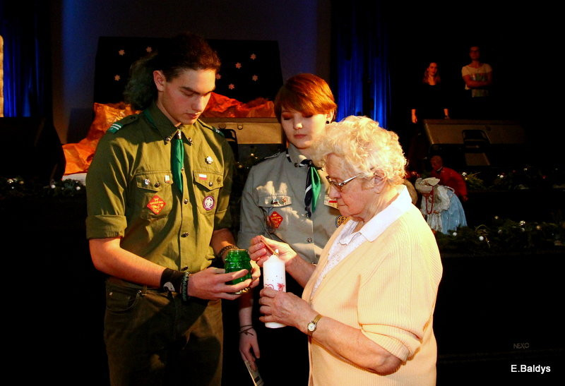 Samotni podzielili się opłatkiem (zdjęcia)