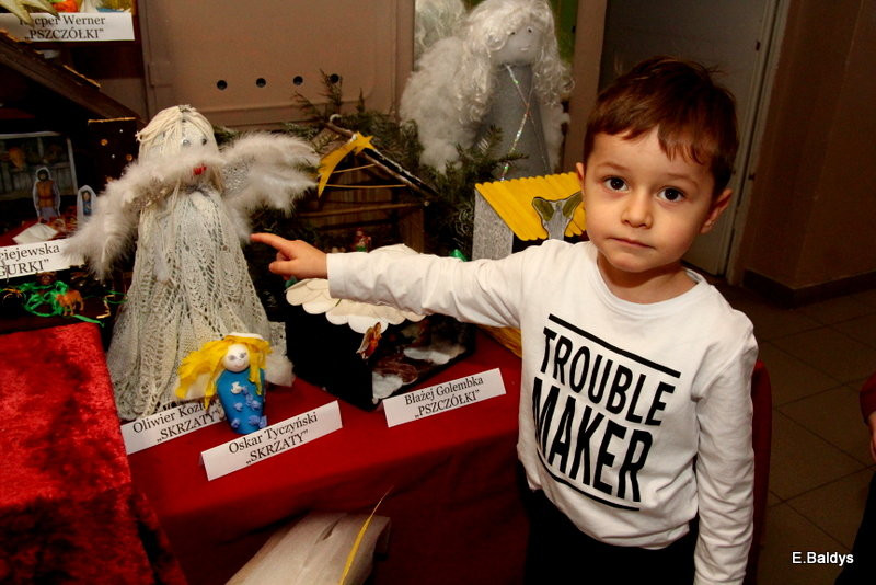 Szopki i anioły w PM 18 (zdjęcia)