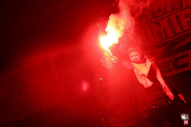 Kibice na Jasnej Górze (kilka zdjęć)