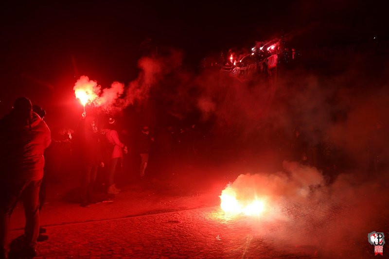 Kibice na Jasnej Górze (kilka zdjęć)